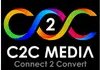 C2C Media logo with Connect 2 Convert digital marketing tagline.