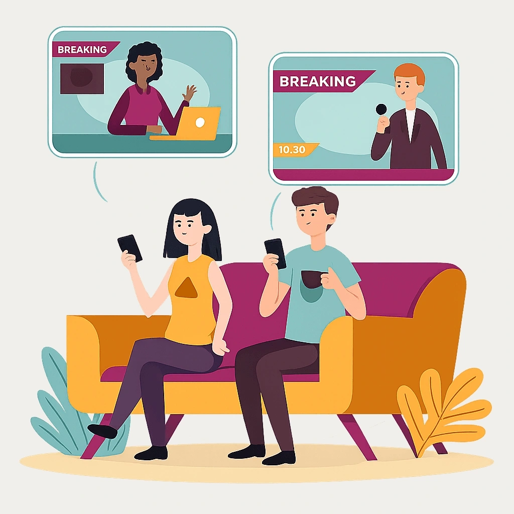 Website design or interface illustration graphic
