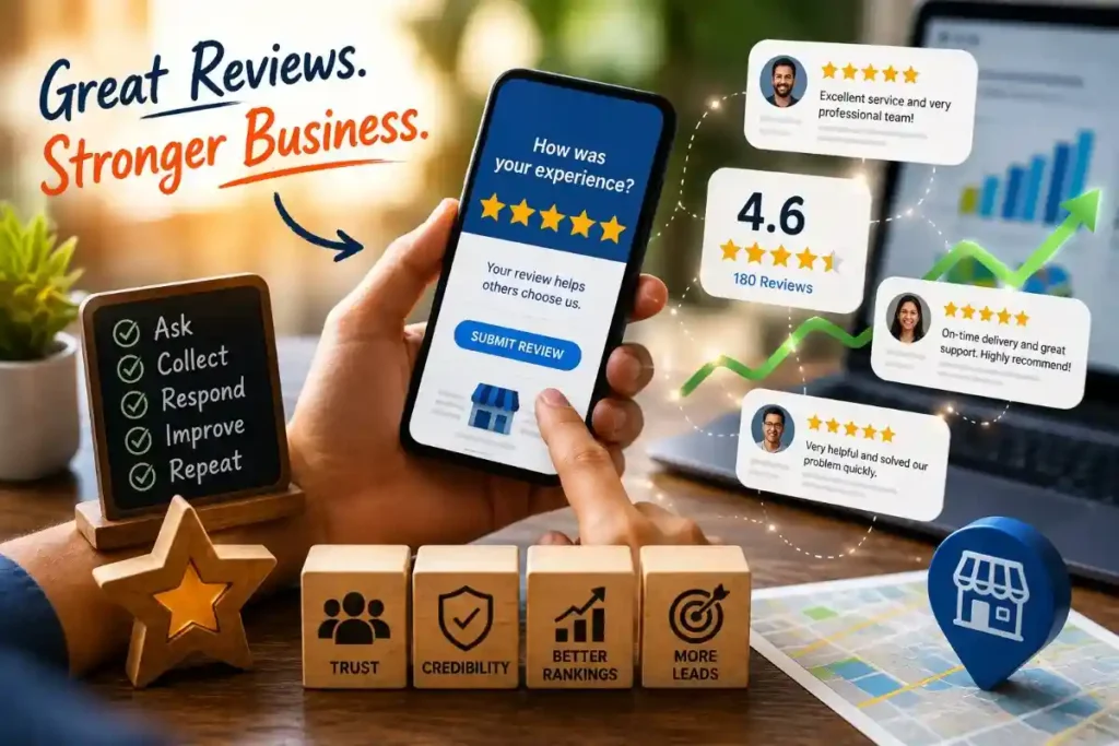 Review and reputation management for local SEO in Ahmedabad