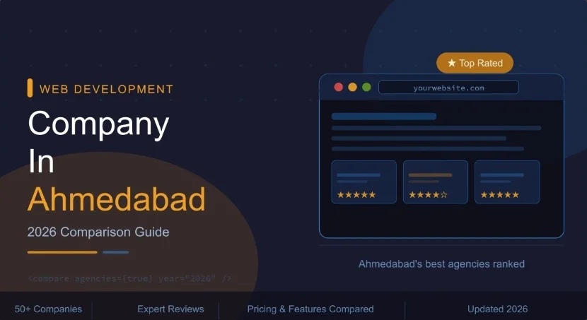 Web Development Company in Ahmedabad – 2026 Comparison Guide of top agencies