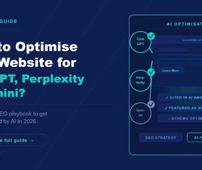 How to optimise your website for ChatGPT Perplexity and Gemini – GEO 2026 guide