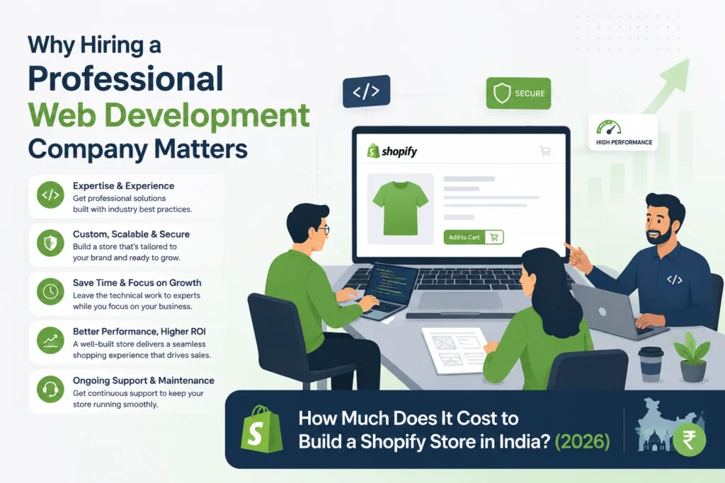 Benefits of hiring a web dev company for Shopify in India
