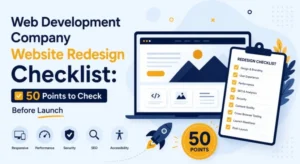 50-point pre-launch website redesign checklist covering SEO, security, and performance