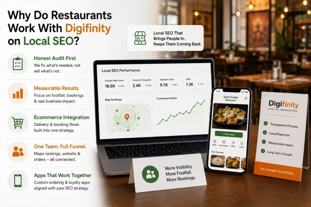 Why Ahmedabad restaurants choose Digifinity for local SEO services