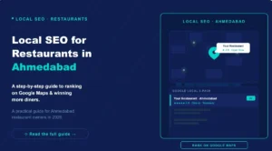 Local SEO for restaurants in Ahmedabad - step-by-step guide