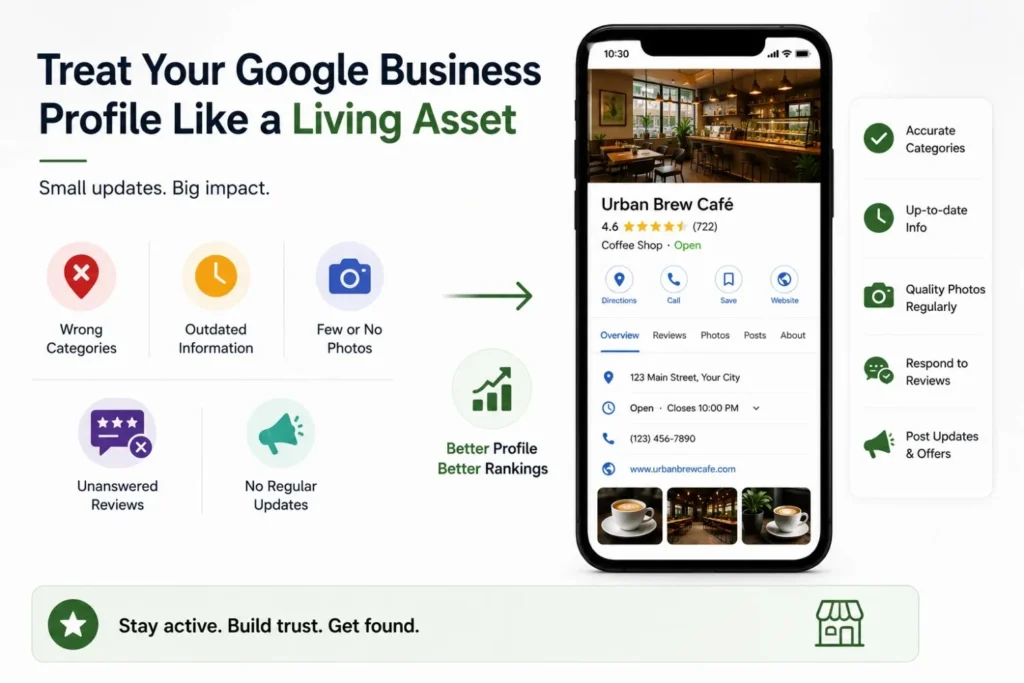 Google Business Profile optimisation checklist for local SEO