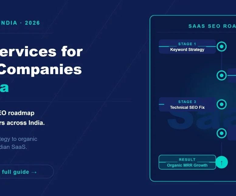 SEO services for SaaS companies in India roadmap: keywords to organic growth