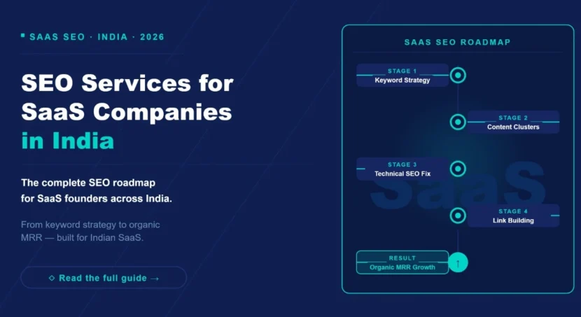 SEO services for SaaS companies in India roadmap: keywords to organic growth