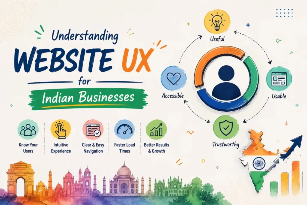 Understanding Website UX for Indian Businesses - useful, usable, accessible, trustworthy