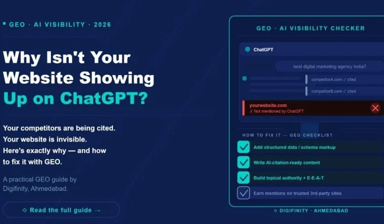 Why your website is not showing up in ChatGPT and AI search results
