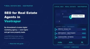 SEO for real estate agents in Vastrapur by Digifinity, Ahmedabad digital marketing agency