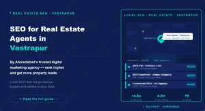 SEO for real estate agents in Vastrapur by Digifinity, Ahmedabad digital marketing agency