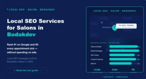 Local SEO services for salons in Bodakdev rank higher, fill every booking slot