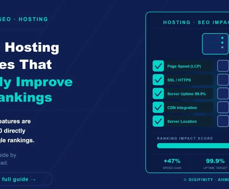 Top 10 hosting features that improve SEO rankings – technical SEO guide