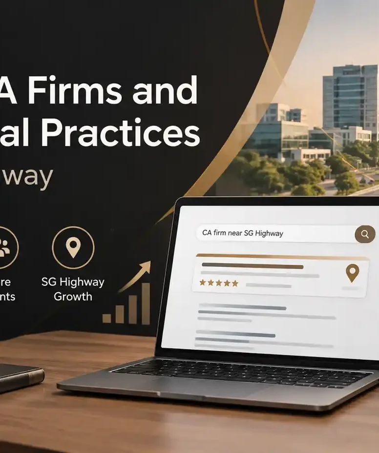 SEO for CA firms and professional practices along SG Highway, Ahmedabad