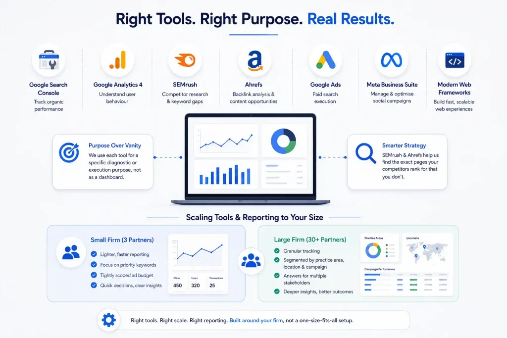 Digital marketing agency in Ahmedabad: tools and reporting for CA firms