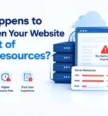 Server resource exhaustion causing SEO issues: slower crawling, lower rankings, higher bounce rate